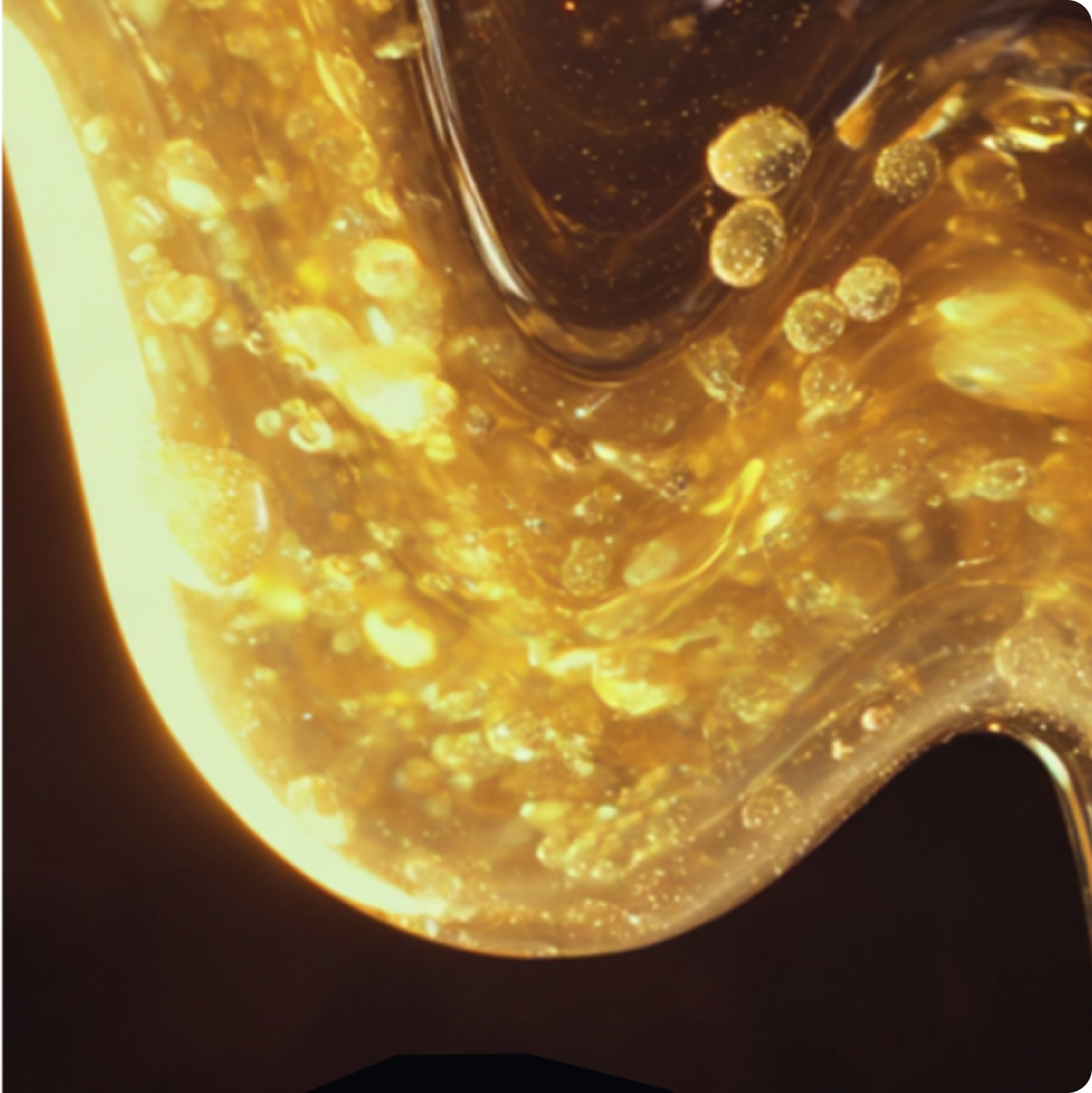 Cannabis concentrate close-up